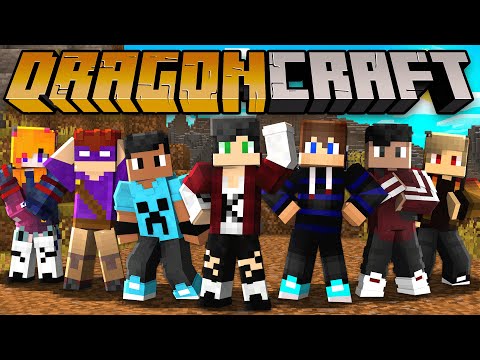 NEW MULTIPLAYER SERIES in a world full of DRAGONS!  - DragonCraft