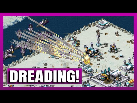 Red Alert 2 | Dreading The Middle - NEW MAP! | (7 vs 1 + Superweapons)