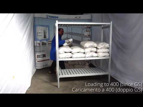 TONON   LOAD CAPACITY TEST 400 KG   PROVA DI CARICO 400 KG