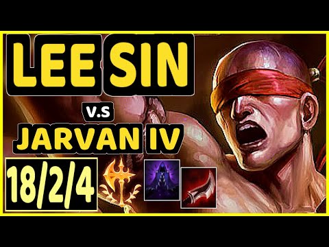 SELFMADE (LEE SIN) vs JARVAN IV - 18/2/4 KDA JUNGLE CHALLENGER GAMEPLAY - EUW