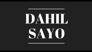 Dahil sa&#39;yo (Inigo Pascual) Lyrics