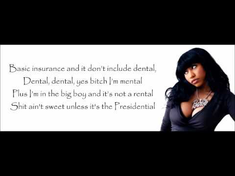 Nicki Minaj - I Ain't Thru Verse Lyrics Video