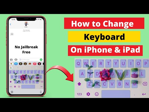 (IOS 14)How to change keyboard on iPhone & iPad.