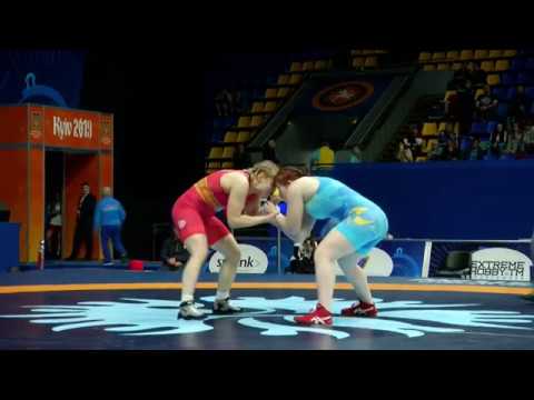 WW 76 kg ALLA BELINSKA (UKR) - IRYNA PASICHNYK (UKR)