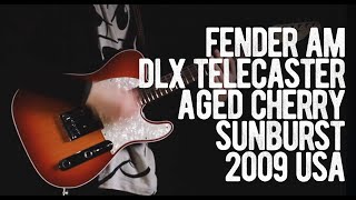 Video thumbnail for Fender American Deluxe Telecaster Aged Cherry Sunburst 2009 USA by Loud Lemon Demo