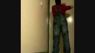 Wearing my Overalls Cross Clipped