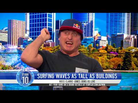 Ross Clarke-Jones Shares Stories From The Surf | Studio 10