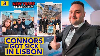 CONNOR GOT SICK IN LISBON ON NEW YEARS EVE | P&O Iona Canaries Cruise