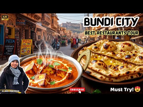 Best Food in Bundi Rajasthan 😋 | Top Restaurants & Food Vlog 🍛 | Bundi Food Tour | Street Food Vlog