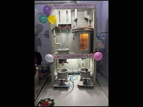 Automatic Silver Refining Plant, Capacity(kg): 10