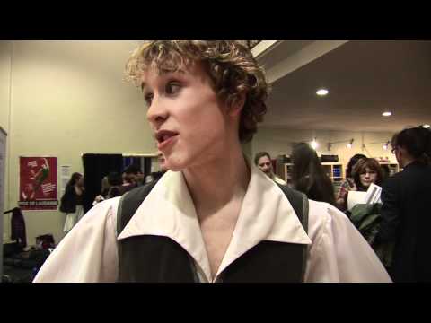 Prix de Lausanne 2012 Videoblog Day 5 - Celestin Boutin