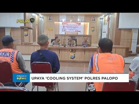 COOLING SYSTEM POLRES PALOPO, KAPOLRES BERI IMBAUAN PENTING UNTUK JURU PARKIR
