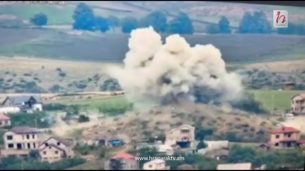 Ադրբեջանական ԶԼՄ-ները հրապարակում են ԼՂ ուղղությամբ ռազմական հարվածների տեսանյութեր