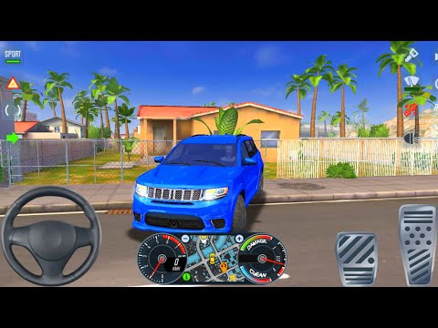 Taxi Sim 2020 🚖⭐Jeep Suv driver in taxi game 02 || Alpha simulator Games