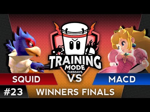 TMT 23 - MacD (Peach) VS Squid (Falco) - SSBM Winners Finals - Smash Melee