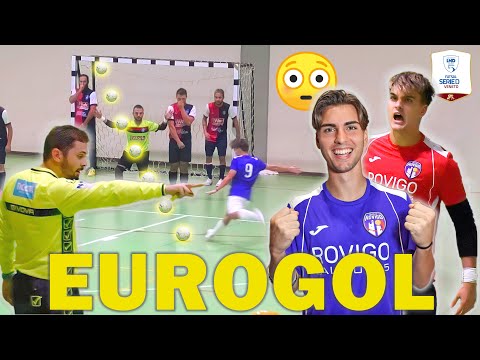 ⚽️🤯 GOL IMPOSSIBILI all'ESORDIO del fratello di FABIO DI MAURO con il ROVIGO (assurdo)