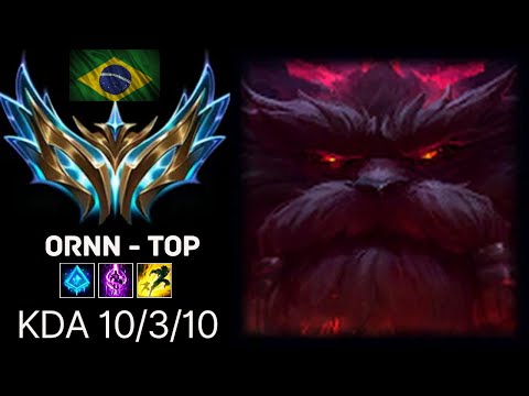 Ornn Top vs Tristana - BR Challenger - League of Legends