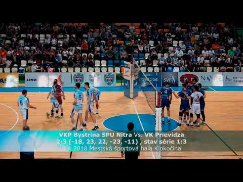 VOLEJBAL zostrih Nitra - Prievidza finále 4