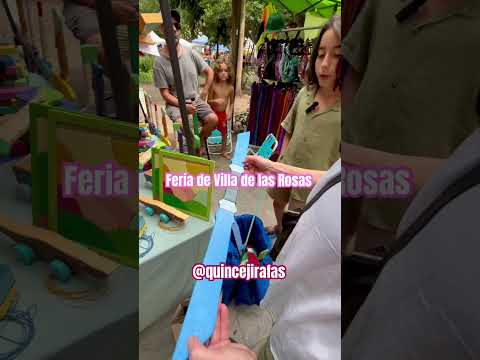 Papá e hijo en un emprendimiento artesanal❤️🥰Feria de Villa de las Rosas, Traslasierra, Córdoba.