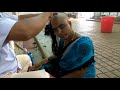 Young House Wife First Time Headshave