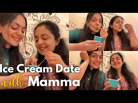 Ice-Cream Date with Amma | Ahaana Krishna , Sindhu Krishna