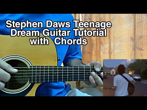 Teenage Dream - Stephen Dawes // Guitar Tutorial, Lesson, Chords