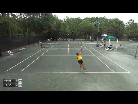 Grace Min v. Valentini Grammatikopoulou - singles - W100 PALM HARBOR