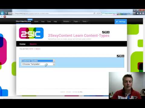 Learn 2SexyContent - Introduction to Content Types