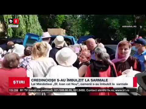 CREDINCIOSII S-AU IMBULZIT LA SARMALE_Stiri B1_24 iunie 2021