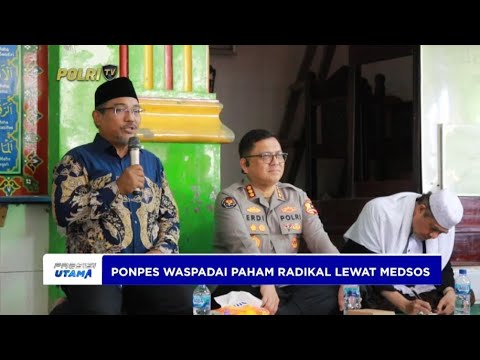 PONPES WASPADAI PAHAM RADIKAL LEWAT MEDSOS