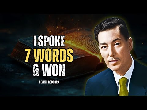 I Won $100M Lottery By Repeating These 7 Words Every Night - Neville Goddard Motivation