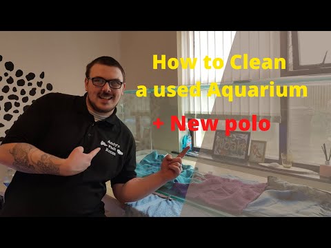 How to Clean a used aquarium