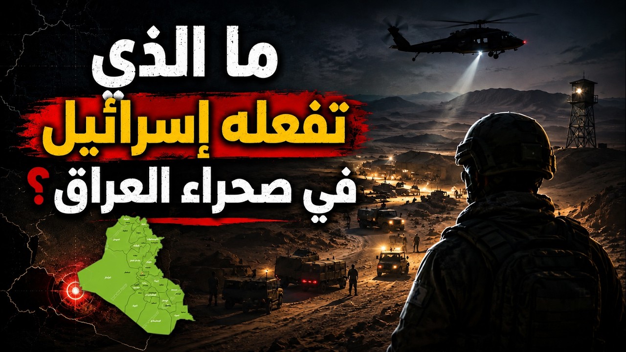 ما الذي تفعله إسرائيل في صحراء العراق؟