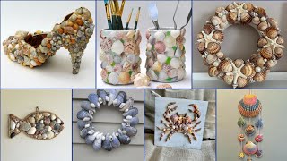 Most beautiful and elegant seashell craft ideas #diy #artscraft