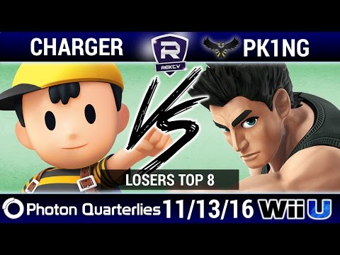 Photon Quarterlies #3 L. Top 8 Charger (Ness, Cloud) vs. pu55yk1ng (Little Mac)
