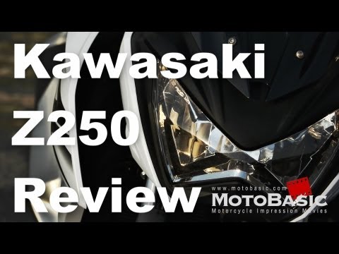 カワサキ Z250 (2013) 速報バイク試乗レビュー Kawasaki Z250 (2013) Short Review