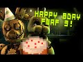FNAF SFM FNAF 3 Anniversary Special