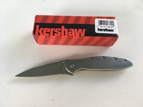 Kershaw Leek 1660 Ken Onion Design Unboxing & Review