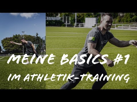 MEINE BASICS #1 IM ATHLETIK-TRAINING | GRUNDSTELLUNG | POINT STEP | PUSH OFF STEP