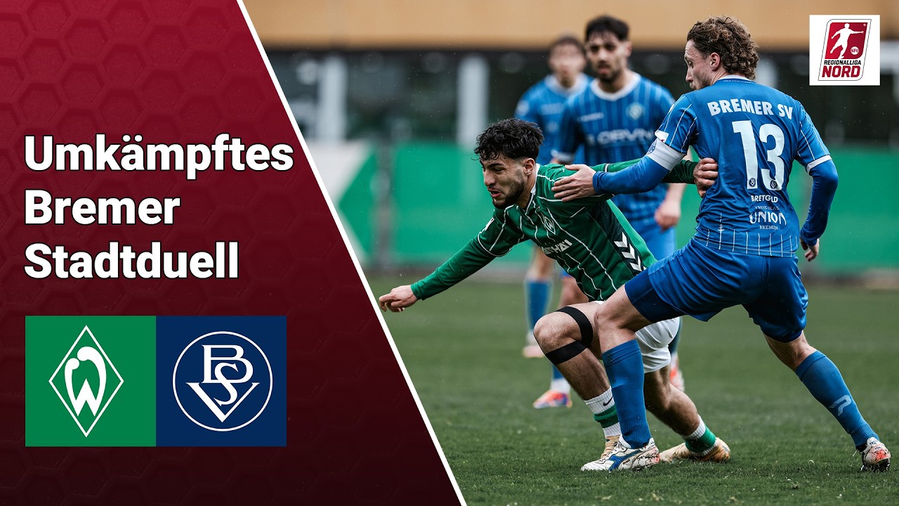 SV Werder Bremen II U23 vs Bremer SV Highlights