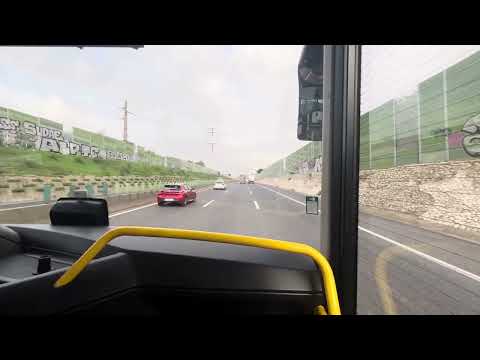 Lisbon, bus 2842 ride from Olivais to Alverca