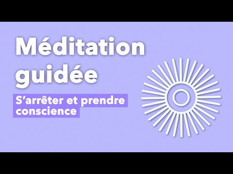 Stop and become aware | Time to meditate by Christophe André