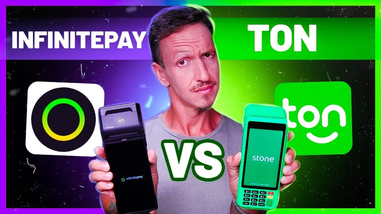 TON ou INFINITEPAY - Qual a MELHOR Máquina de Cartão Com a MENOR TAXA?