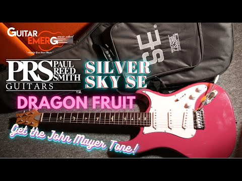 PRS SE Silver - Dragonfruit - w/gig bag image 8