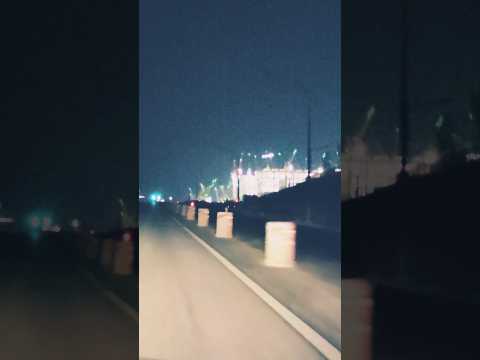 원삼 SK 하이닉스반도체 126만평 개발현장의 야간 공사 현장 실재 모습!