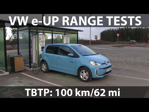 Volkswagen e-up! 18.7 kWh (2013) Bereiktest
