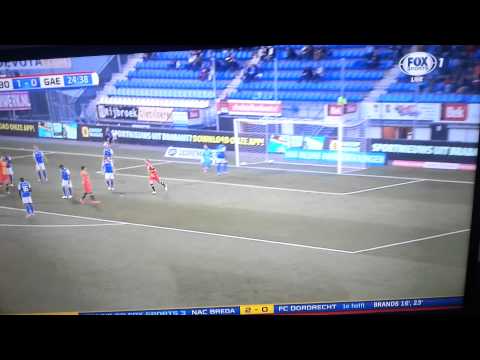 De 1-1 in Den Bosch Van Ewijk GA Eagles