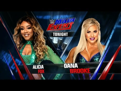WWE Main Event 2017.01.27 Alicia Fox vs Dana Brooke (Rematch)