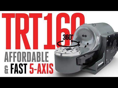 The New TRT160 Compact Tilting Rotary Table - Haas Automation