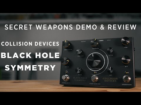 Collision Devices Black Hole Symmetry — Modulated Delay / Pitch-Shifted Reverb / Fuzz (Made in France) image 12